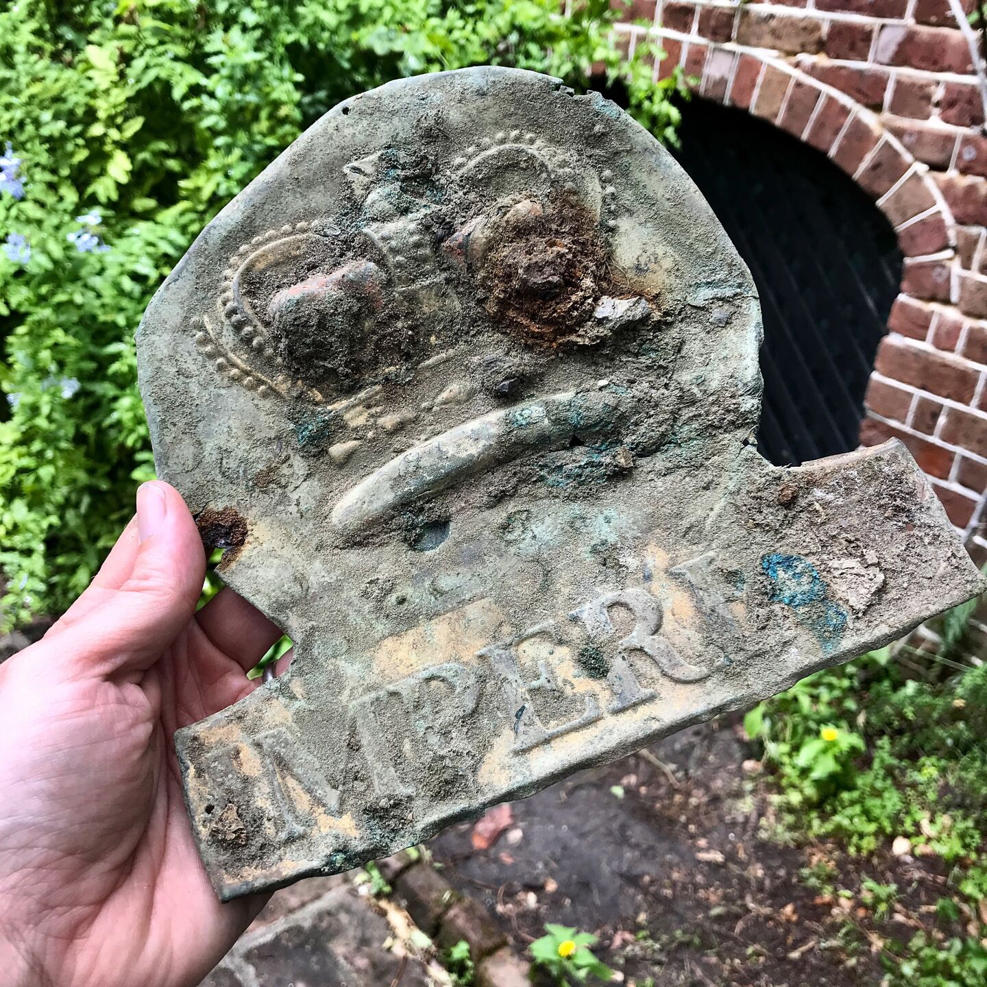 Imperial fire insurance marker